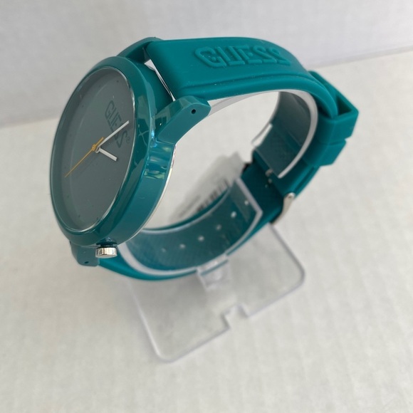 GUESS Blue Case Turquoise Silicone UNISEX Watch GUESS Blue Case Turquoise Silicone UNISEX Watch main image 2